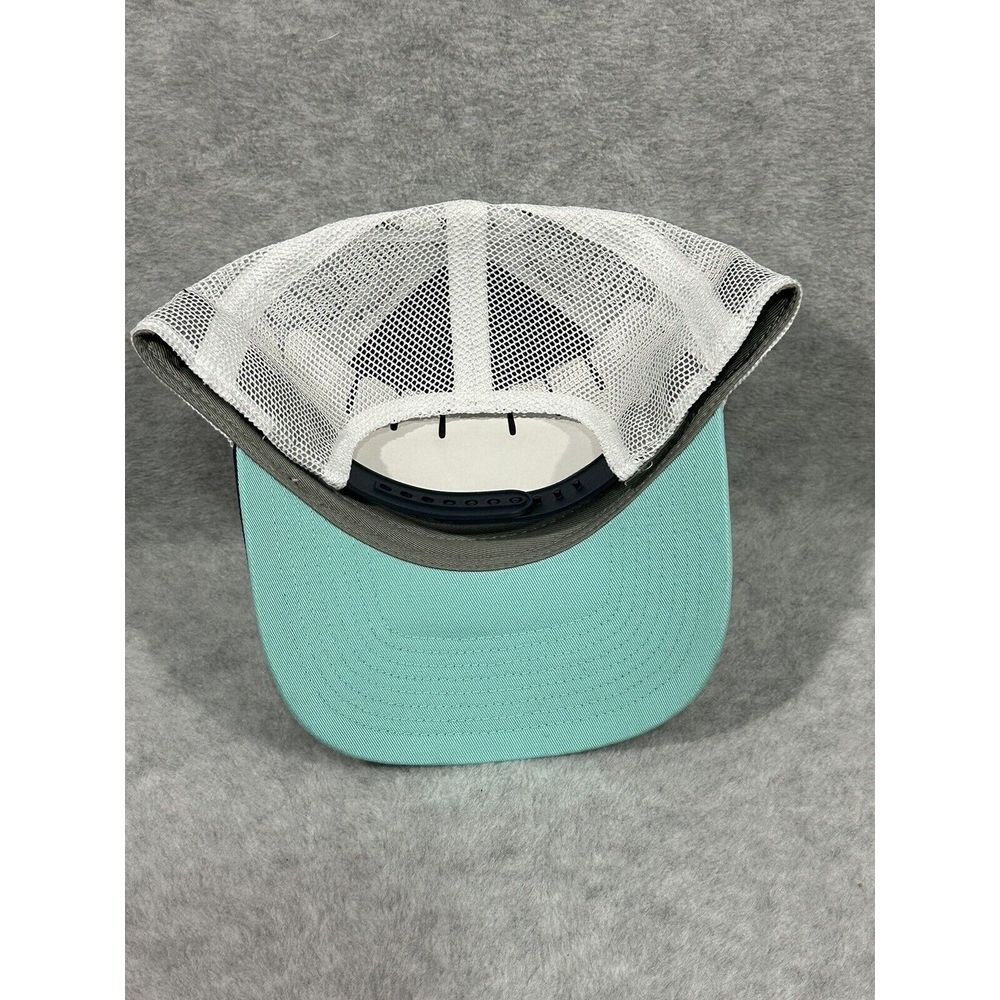 Seattle Kraken Hat Cap Snapback Fanatics Blue NHL Hockey One Size Pro Mesh - Picture 4 of 7